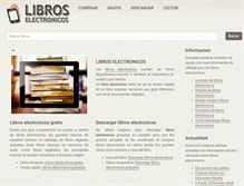 Tablet Screenshot of libroselectronicos.org